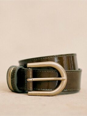 Sezane | Accessories | Iso Noa Belt Light Blue | Poshmark